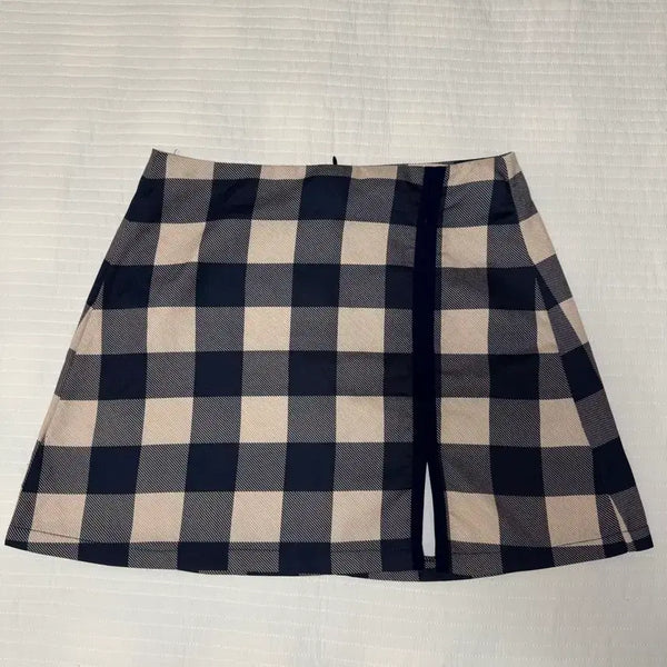[BUNJANG] Zara Gingham Check Mini Skirt XS / (Zara)자라 깅엄체크 스커트 xs(24)