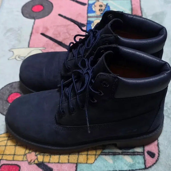 [BUNJANG] Timberland 6-Inch Women's Navy Boots / 팀버랜드 6인치 여성 네이비 부츠 220