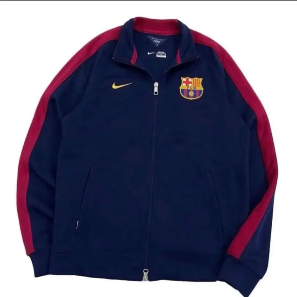 [BUNJANG] FC Barcelona 14/15 Season Track Top Zip-Up Jersey L / 바르셀로나 져지 트랙탑 집업