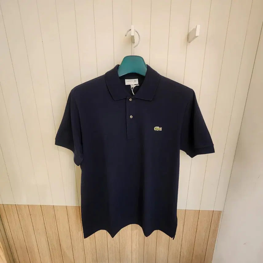 [BUNJANG] Lacoste Men's Classic Fit Light Polo Shirt Short Sleeve / (새상품) 라코스테 남성 클래식핏 반팔 LIGHT 폴로 셔츠 (카라티)