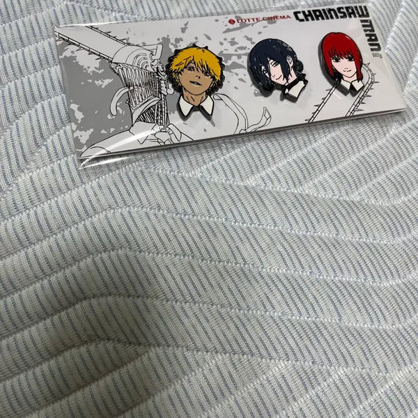 [BUNJANG] Chainsaw Man Lotte Cinema Badge / 체인소맨 롯데시네마 뱃지