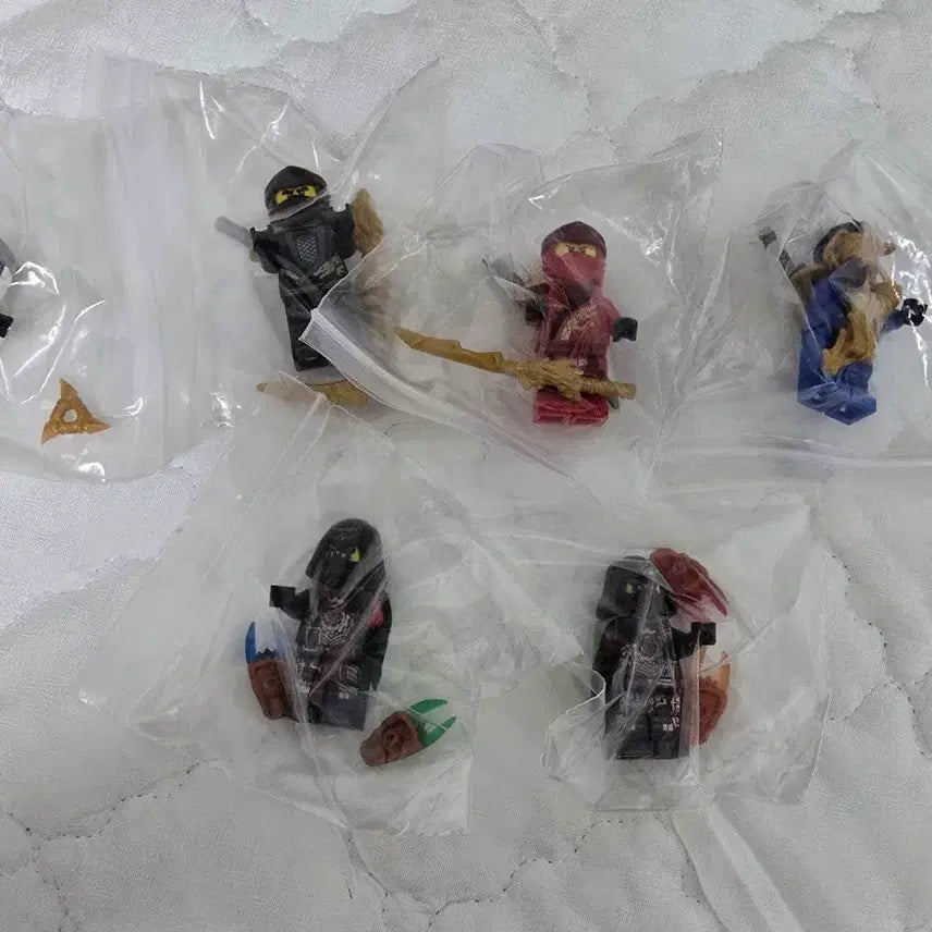 [BUNJANG] Ninjago Figures Set (6 pcs) / 닌자고 피규어 6개