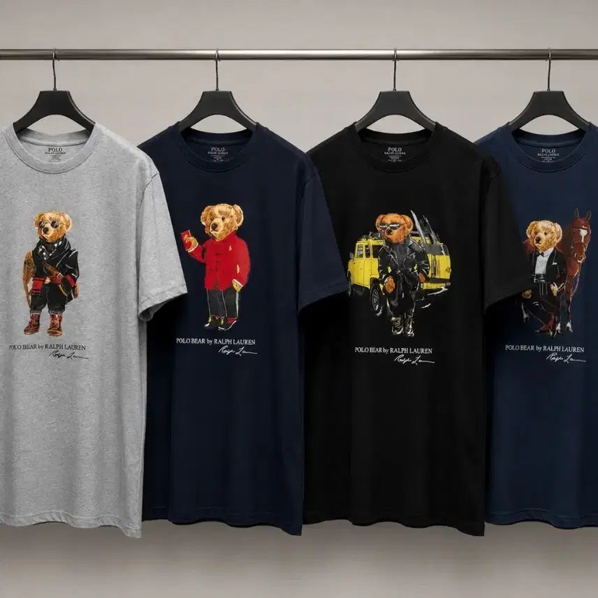 [BUNJANG] Polo Ralph Lauren Polo Bear Short Sleeve T-Shirt / 폴로 랄프로렌 폴로 베어 반팔 티셔츠