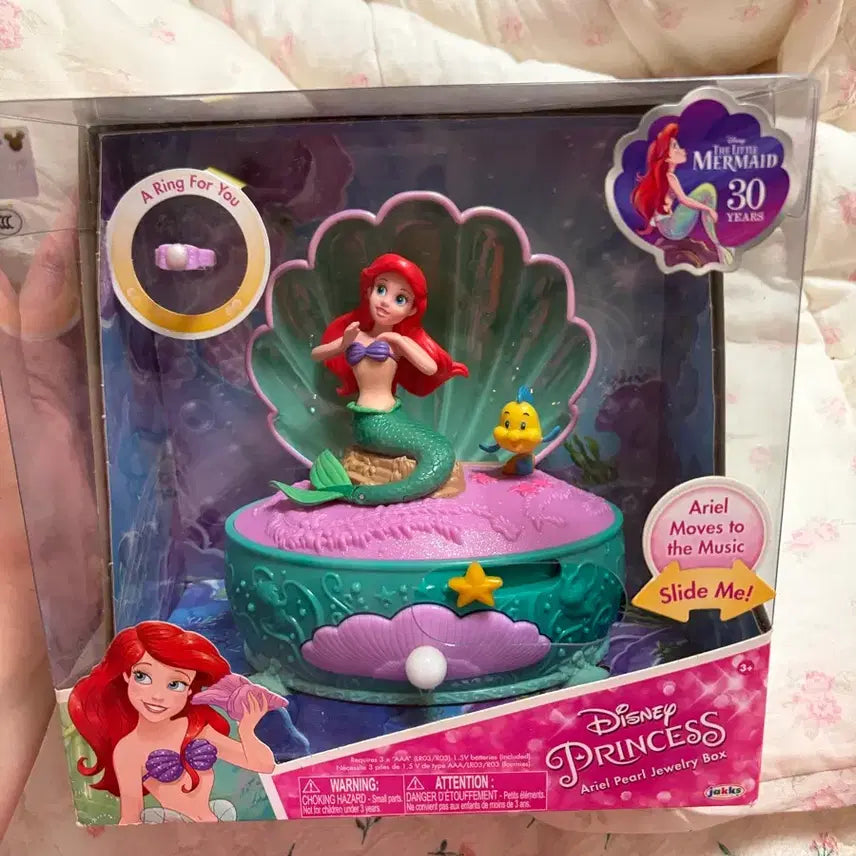 [BUNJANG] Disney Princess The Little Mermaid Ariel 30th Anniversary Music Jewelry Box / 디즈니 프린세스 인어공주 아리엘 30주년 쥬얼리 박스 키덜트