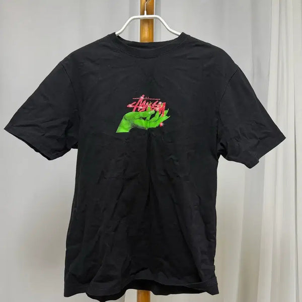 [BUNJANG] Stussy Black Printing T-Shirt Size M / 스투시 블랙 프린팅 티셔츠 M사이즈