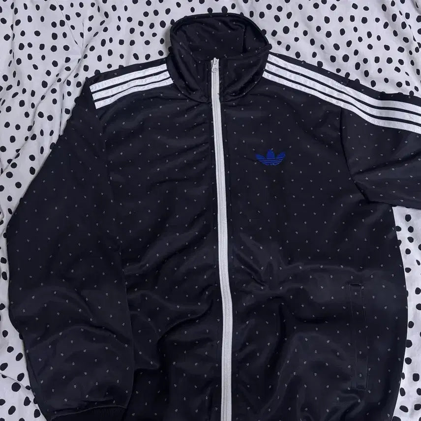 [BUNJANG] Adidas Polka Dot Jersey Track Top / 아디다스 도트 져지 트랙탑
