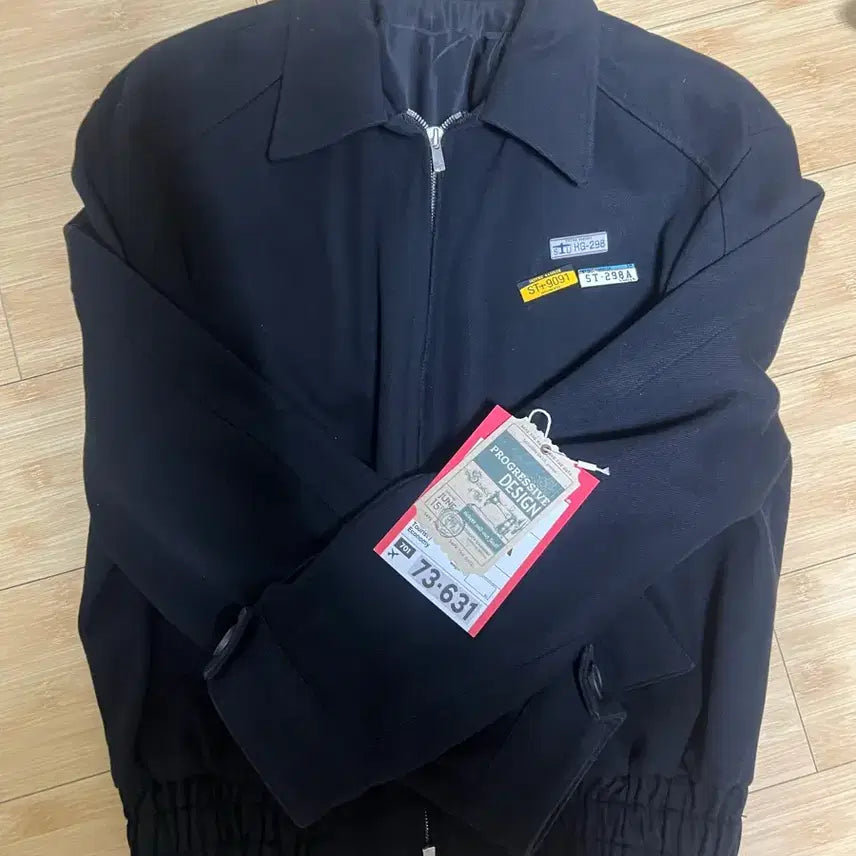 [BUNJANG] STU Banding Jacket Black M / stu 밴딩 자켓