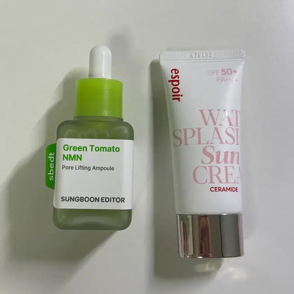 [BUNJANG] Espoir Water Splash Sun Cream Ceramide / Ingredient Editor Green Tomato NMN / 에스쁘아 워터 스플래쉬 선크림 세라미드 /성분 에디터 그린 토마토 NMN