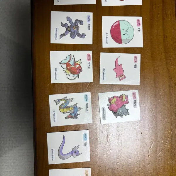 [BUNJANG] Pokemon Sticker Set / 포켓몬 띠부실