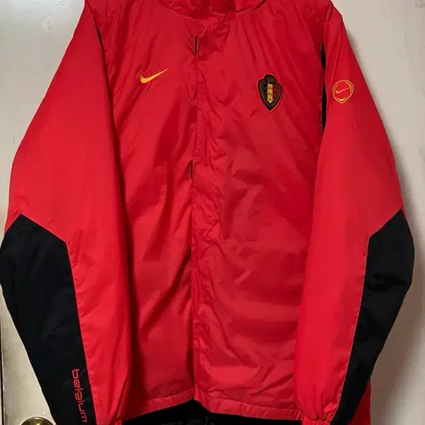 [BUNJANG] Nike 2002-2004 Belgium National Football Team Midfield Jacket / 나이키  02-04 벨기에 축구 국가대표팀 미드필드 자켓