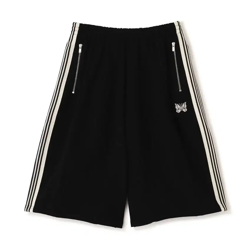 [BUNJANG] Needles LHP Limited HD Shorts Cotton - Black / [xs,s] 니들스 LHP 한정 HD 팬츠 쇼츠 코튼 - 블랙