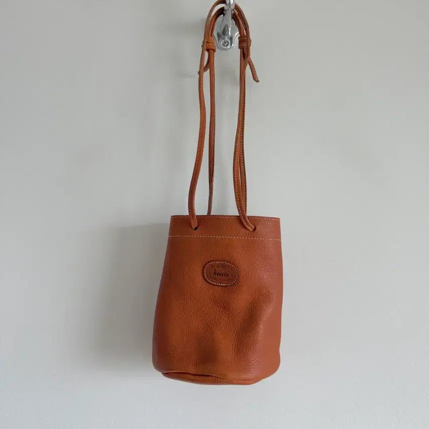 [BUNJANG] Hevitz Leather Shoulder Bag / 헤비츠(hevitz) 레더 숄더백