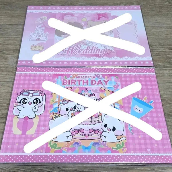 [BUNJANG] A4 Size Wrapping Paper Set - 1 Set (Defective) / <포용계 랩핑지> 랩지 판매 A4사이즈 1세트 1400원 (파본 1)