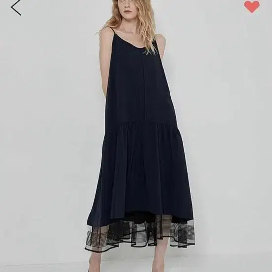 [BUNJANG] System Tulip Sleeveless Dress / 시스템 튤 슬리브리스 드레스 판매합니다