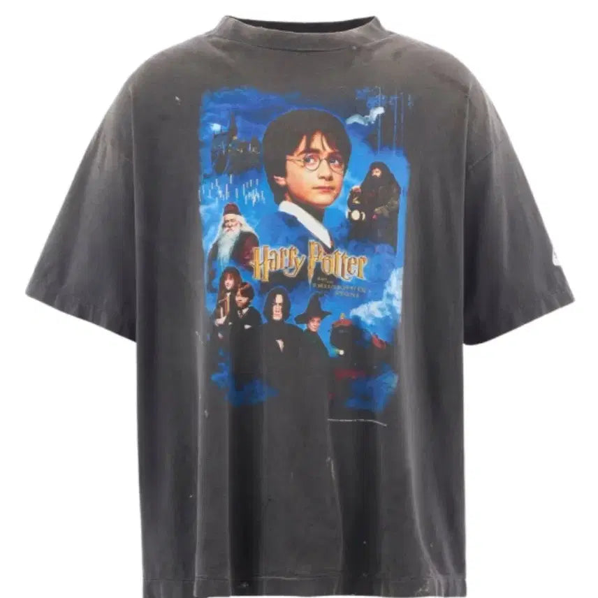 [BUNJANG] Saint Michael x Harry Potter Sorcerer's Stone T-shirt / [L,XL,XXL] 세인트 미카엘 x 해리포터 마법사의돌
