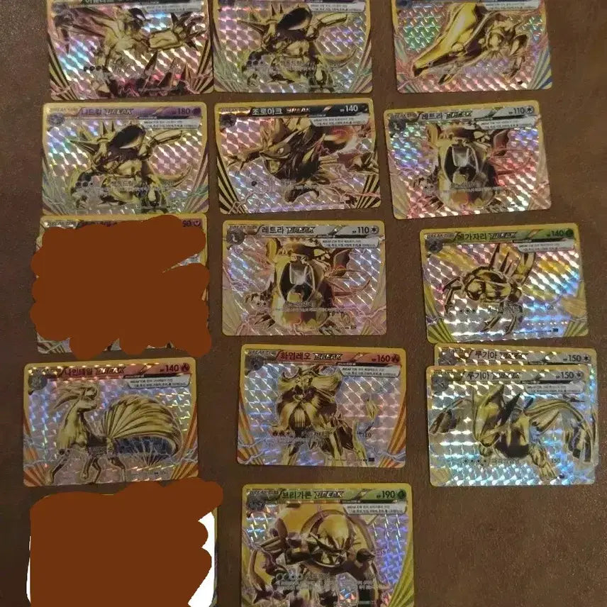 [BUNJANG] Pokemon Cards XY BREAK Series Rare Vintage Bundle Set / 포켓몬카드 희귀카드 빈티지카드 XY BREAK 시리즈 일괄 판매