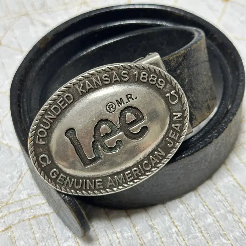 [BUNJANG] Lee Vintage American Jeans Belt / Lee 빈티지 아메리칸 진 벨트