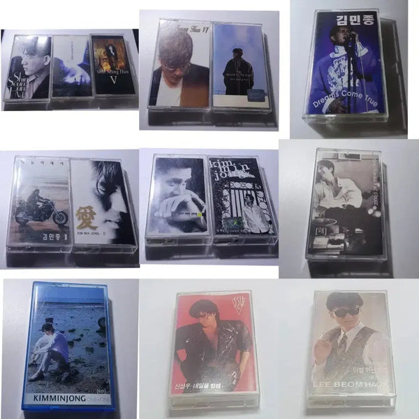 [BUNJANG] 1990s Korean Pop Cassette Tapes Bundle Set (14 Items) / [일괄/무배] 90년대가요  카세트 테이프 14종