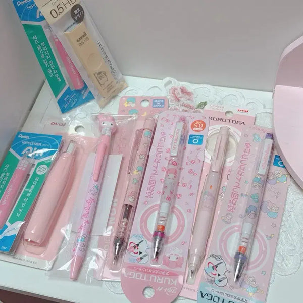 [BUNJANG] Sanrio My Melody, Kerokerokeroppi, and Little Twin Stars Mechanical Pencils Bundle / 마이멜로디 쿠루토가 샤프, 사라사 샤프, 마이리틀트윈스타 샤프 외 일괄
