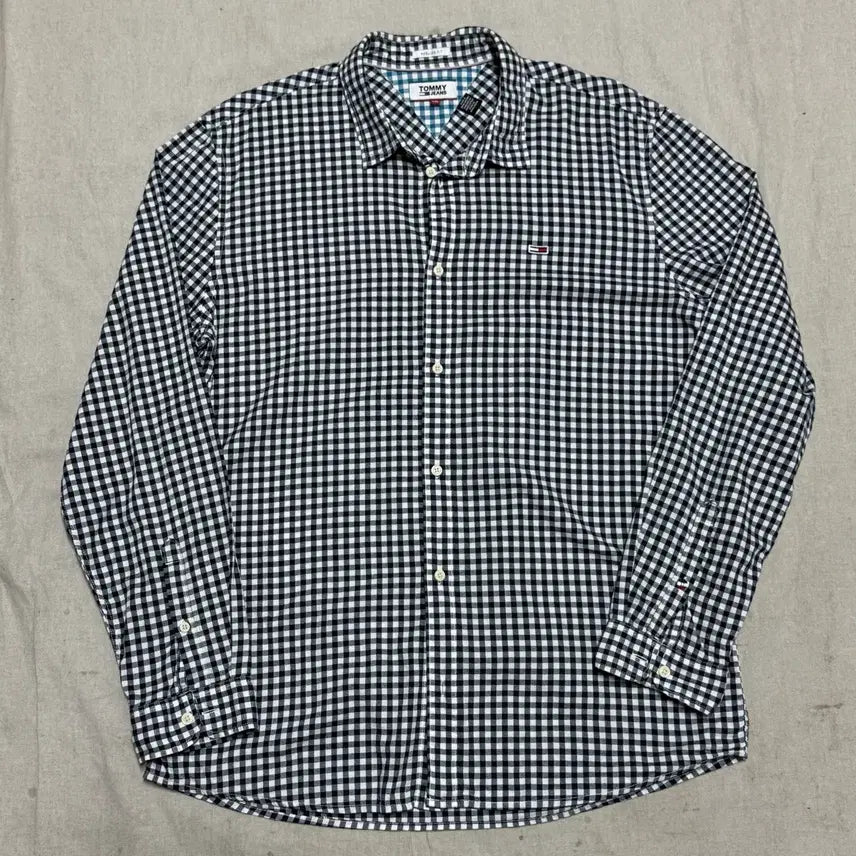 [BUNJANG] Tommy Jeans Gingham Check Shirt XXL / 타미진스 깅엄 체크 셔츠 XXL