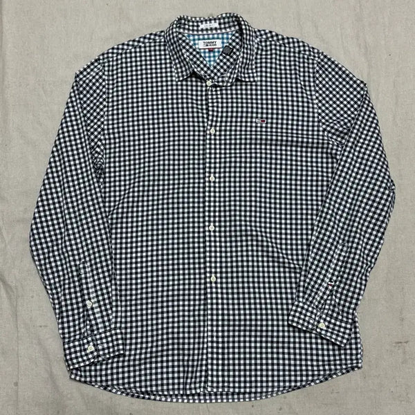 [BUNJANG] Tommy Jeans Gingham Check Shirt XXL / 타미진스 깅엄 체크 셔츠 XXL