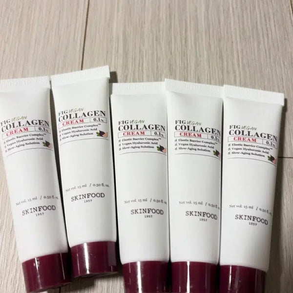 [BUNJANG] Skinfood Vegan Fig Collagen Cream Bundle Set / 스킨푸드 비건 무화과 콜라겐 크림 일괄