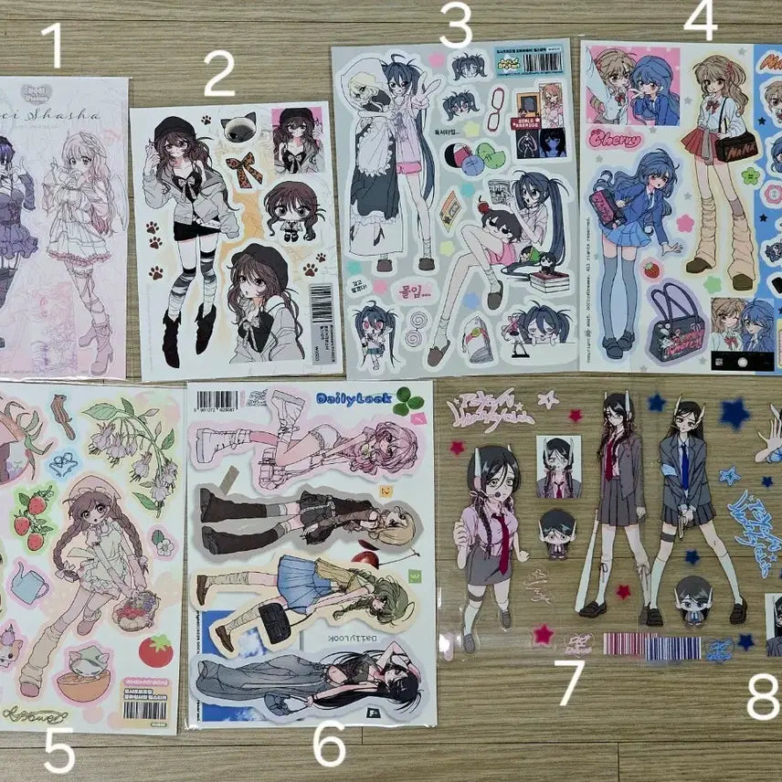 [BUNJANG] Dosiofdream Sticker Set / [스티커 판매] 도시오브드림