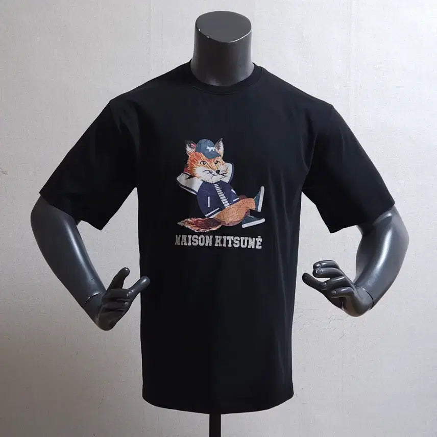 [BUNJANG] Maison Kitsuné Cotton T-Shirt / 메종키즈네 반팔티셔츠 110 도톰