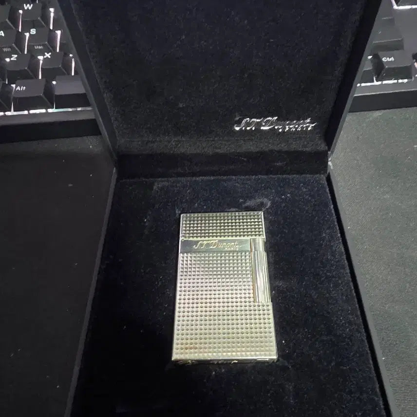 [BUNJANG] S.T. Dupont Line 2 Lighter Silver / S.T. Dupont 라인2 은장