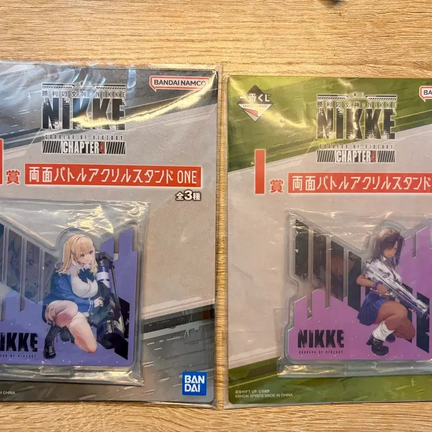 [BUNJANG] Nier: Automata Ichiban Kuji Chapter 4 H/I Prize Tia & Naga Double-Sided Acrylic Stand Set / 니케 제일복권 챕터4 H,I상 티아,나가 양면 아크릴 스탠드 일괄 판매