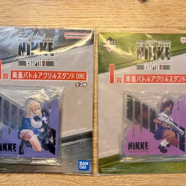 [BUNJANG] Nier: Automata Ichiban Kuji Chapter 4 H/I Prize Tia & Naga Double-Sided Acrylic Stand Set / 니케 제일복권 챕터4 H,I상 티아,나가 양면 아크릴 스탠드 일괄 판매