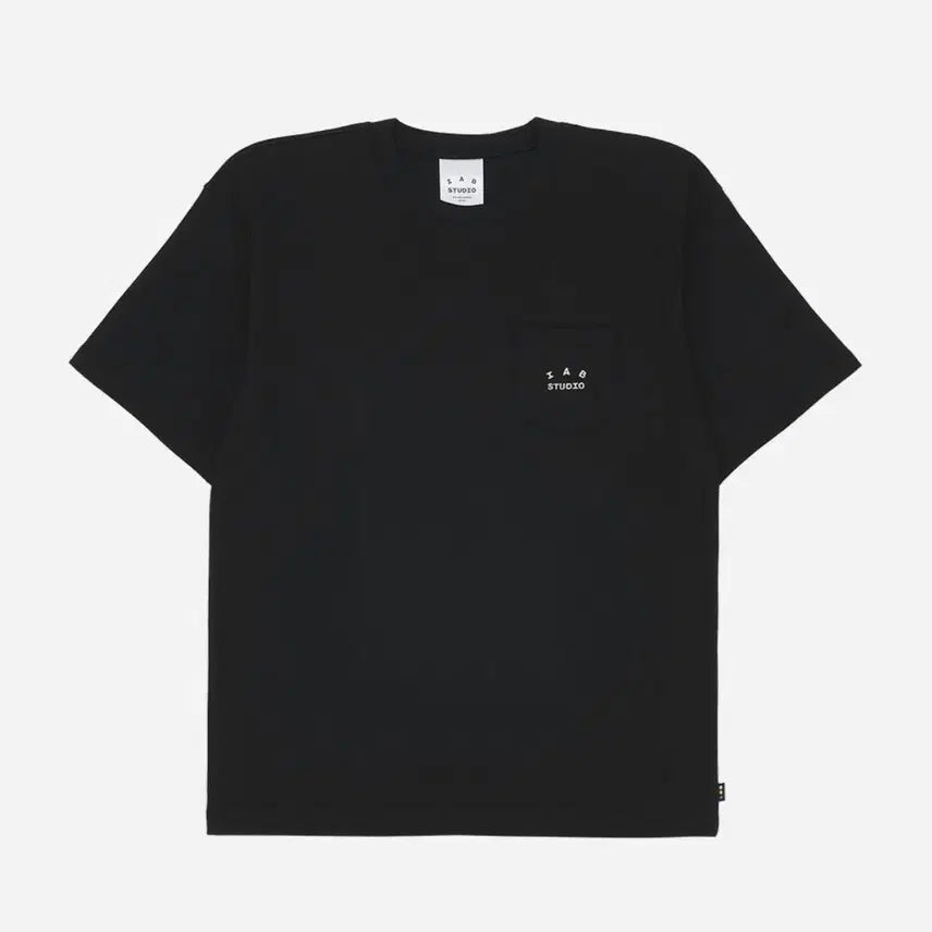 [BUNJANG] IAB Studio Pocket T-Shirt Black / 새상품) 아이앱  포켓 반팔티