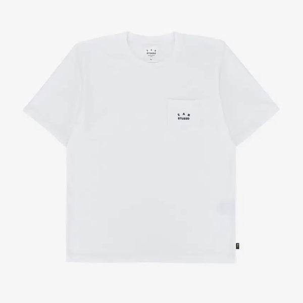 [BUNJANG] IAB Studio Logo Pocket Short Sleeve T-Shirt XL / 새상품) 아이앱 로고 포켓 반팔 티셔츠