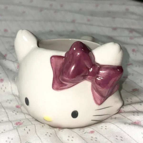 [BUNJANG] Vintage 2004 Hello Kitty Charming Mug Cup / 고전 2004 헬로키티 챠밍 머그컵