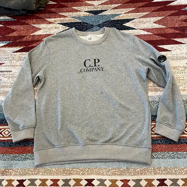 [BUNJANG] CP Company Logo Sweatshirt L/100 / CP컴퍼니 로고 스웨트셔츠 L/100