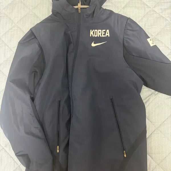 [BUNJANG] Nike Korea Hooded Windbreaker Jacket / 나이키 코리아 후드 바람막이