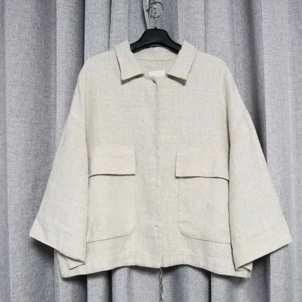 [BUNJANG] LUDIA.K Linen Blend Jacket / 제평 LUDIA.K 루디아케이 린넨 혼방 자켓