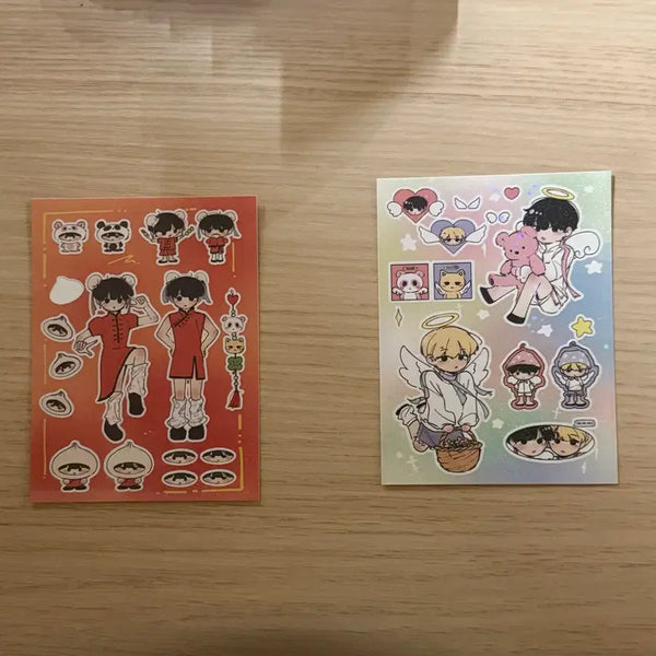 [BUNJANG] NCT WISH Sakuya Yushi Sticker Set / 엔시티위시 사쿠야 유우시 윳샄 샄윳 스티커