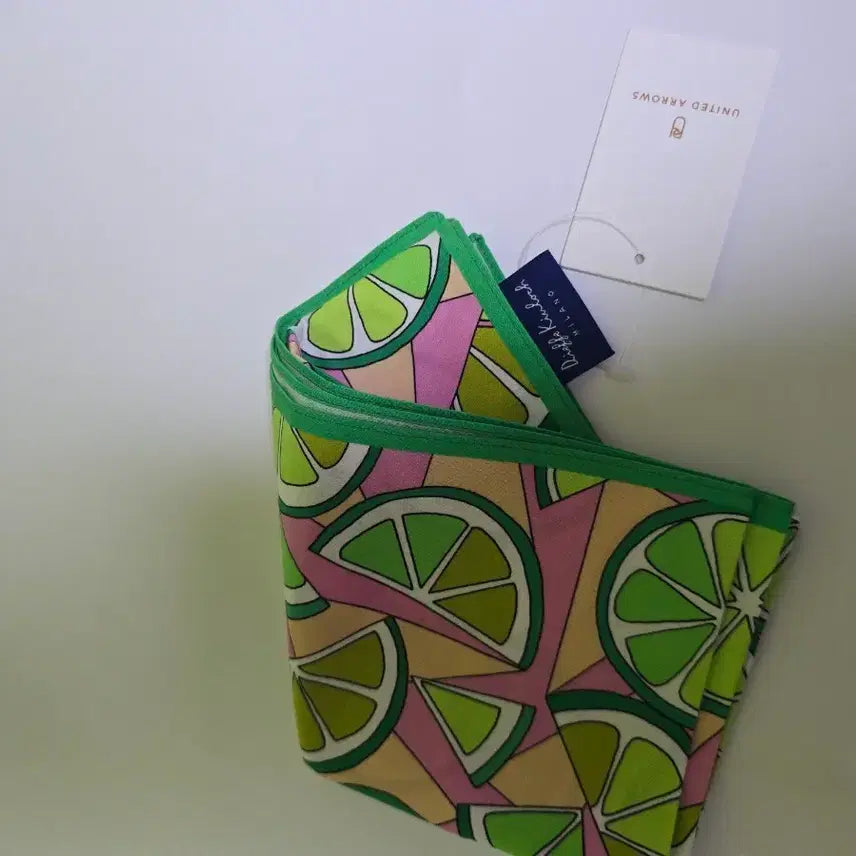 [BUNJANG] United Arrows Lime Pattern Scarf / 유나이티드 애로우 스카프 라임 패턴