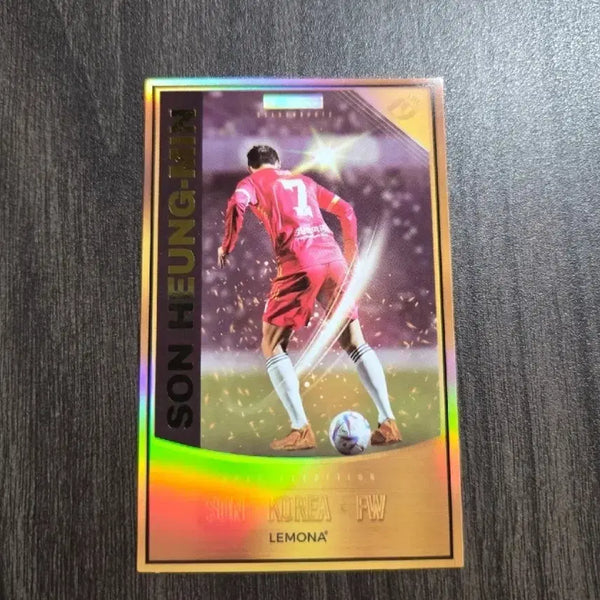 [BUNJANG] Lemona Son Heung-min Limited Edition Gold Card / 레모나 손흥민 한정판 골드카드