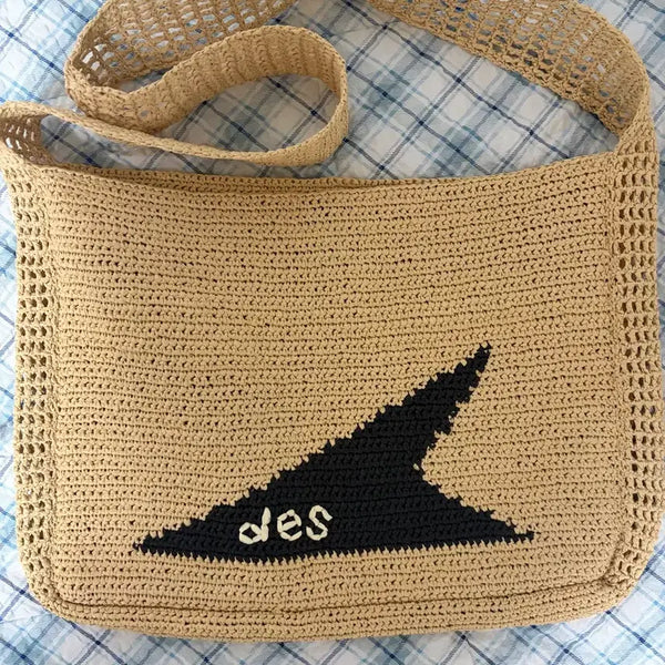[BUNJANG] Descendants Knit Crossbody Bag / 디센던트 크로스백