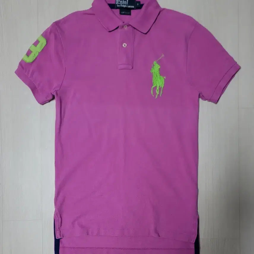 [BUNJANG] Polo Ralph Lauren Custom Fit Short Sleeve Polo T-Shirt / (S)폴로랄프로렌 커스텀핏 카라넥 반팔티셔츠 판매합니다