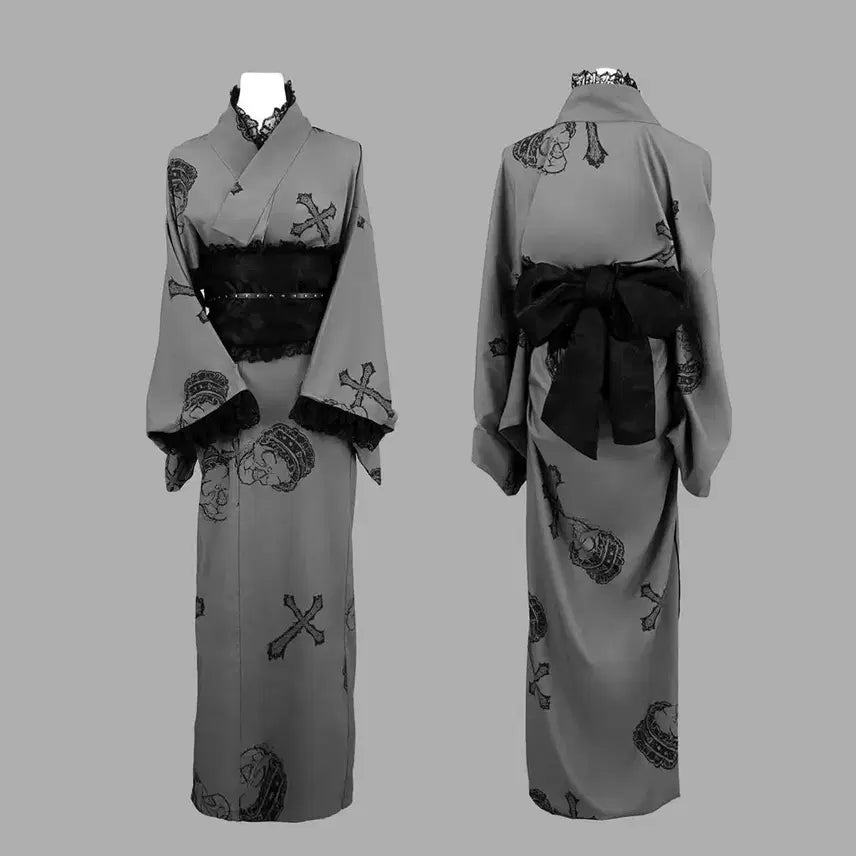 [BUNJANG] Dimmoire Kimono Yukata (Grey) / Dimmoire 딤모아르 기모노 유카타 그레이