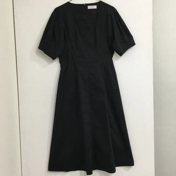 [BUNJANG] KUHO Volume Sleeve Dress Black / 22 KUHO 구호 볼륨 슬리브 드레스 원피스 85