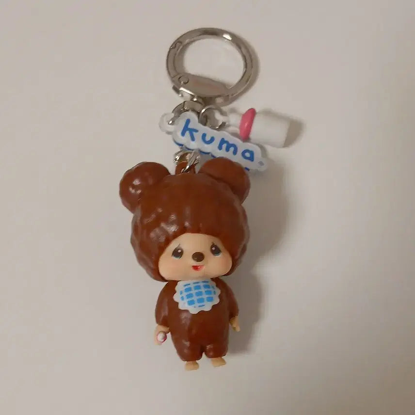 [BUNJANG] Megabox Monchhichi Kuma Keyring / 메가박스 몬치치 쿠마 키링
