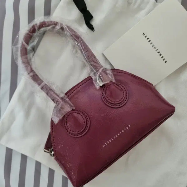 [BUNJANG] MajiShwood Vessel Mini Crinkle Micro Bag Purple / 마지셔우드 베셀 미니 퍼플 크링클 마이크로백