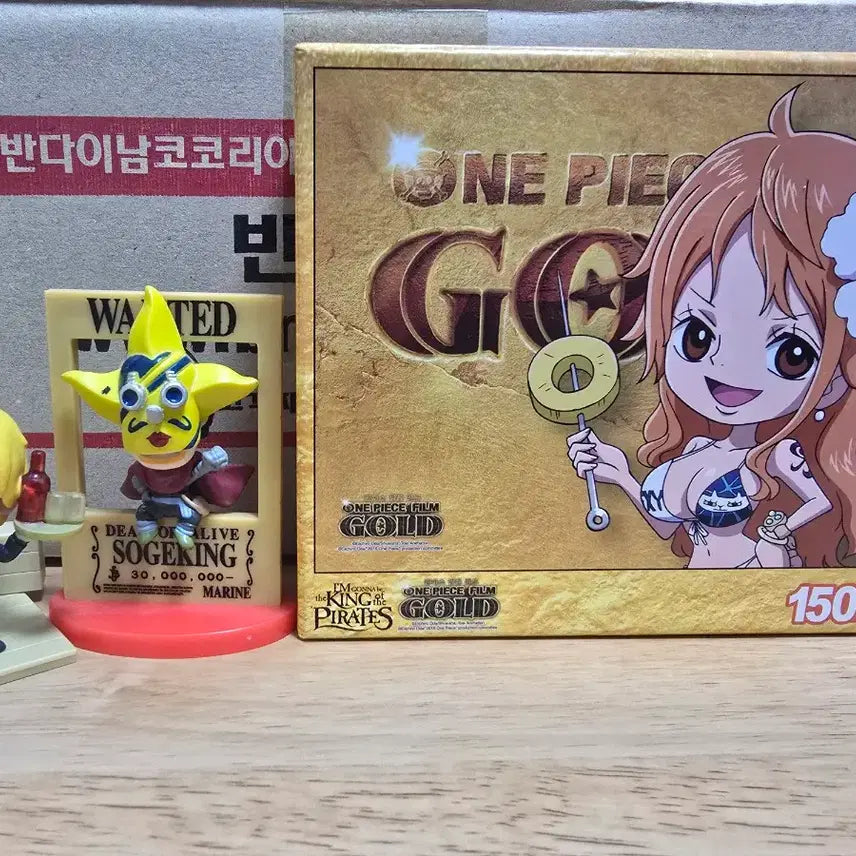 [BUNJANG] One Piece Mini Figures 15 Types + Puzzle Set / 원피스 미니 피규어 15종+퍼즐 팝니다