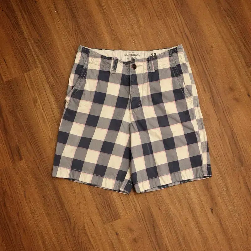 [BUNJANG] Abercrombie & Fitch Buffalo Check Cotton Shorts / 아베크롬비 체크 반바지 판매