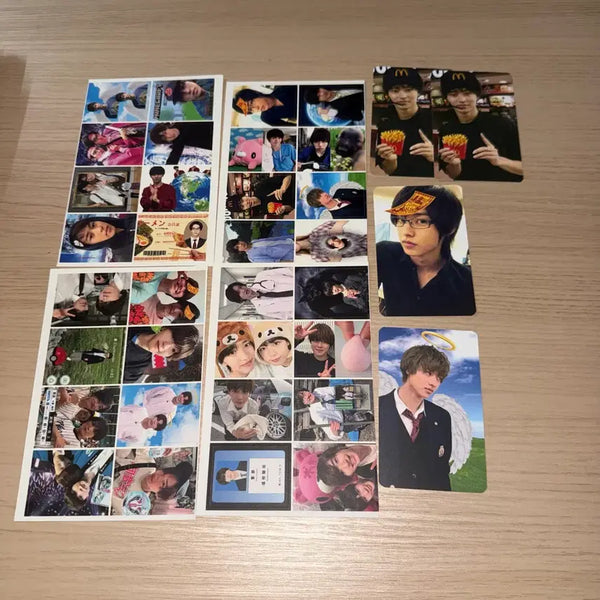 [BUNJANG] Yamazaki Kento Michieda Shunsuke Photocard Sticker Set / 지짱님 야마자키켄토 미치에다 슌스케 포카 스티커