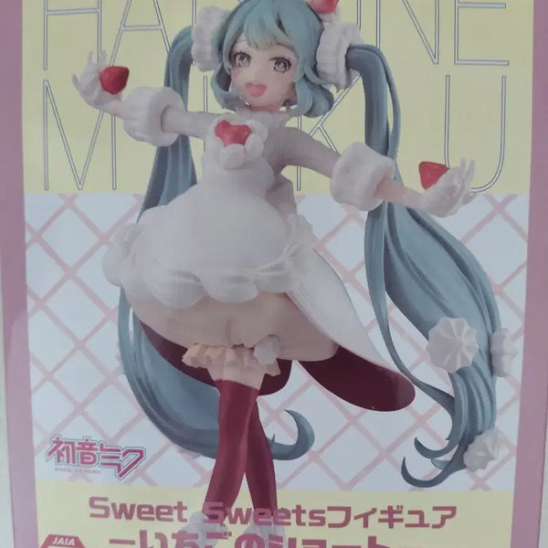 [BUNJANG] Hatsune Miku Sweet Sweets Ichigo Short Cake Figure / 하츠네 미쿠 Sweet Sweets 피규어 이치고 쇼트